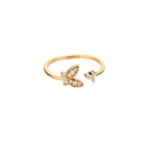 Golden Butterfly Ring | Elegant & Minimalist Jewelry Gift