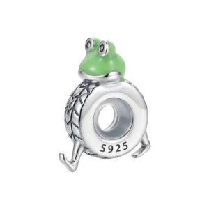 Cute Frog Charm Bracelet | Unique Nature Jewelry Gift
