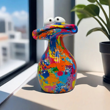 Dancing Frog Ballerina Statuette | Cute & Funny Home Decor Gift