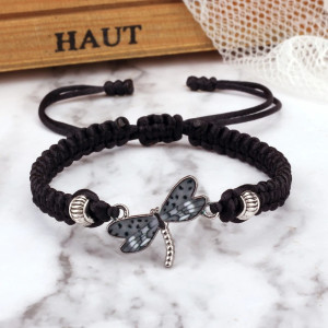 Elegant Dragonfly Bracelet in Silver | Unique Gift for Women