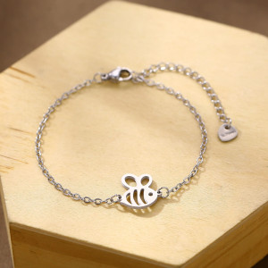 "Royal Essence" Bee Bracelet - Minimalist Gold or Silver Jewelry