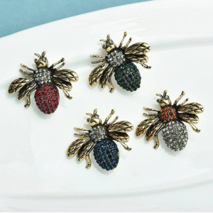 Broche Abeille 'Esprit Baroque' | Bijou Vintage & Cadeau