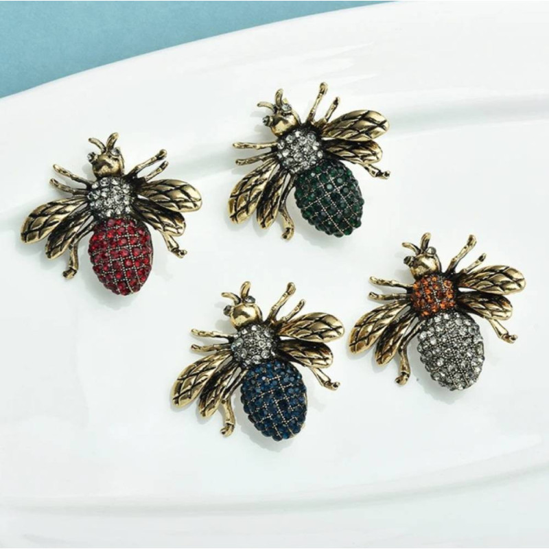 Broche Abeille 'Esprit Baroque' | Bijou Vintage & Cadeau