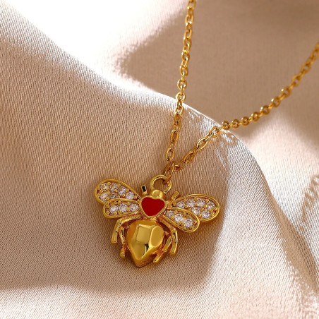 a unique bee jewelry gift for women
