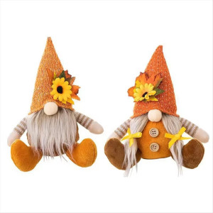 Cute "Autumn Glow" Bee Gnome | Unique Fall & Seasonal Decor