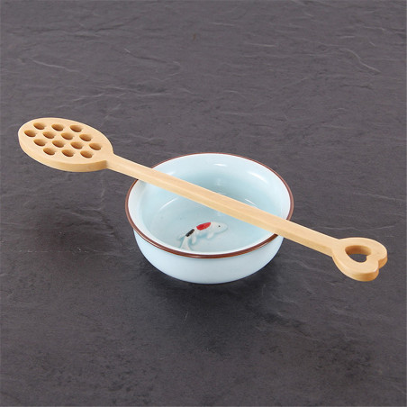 Wooden Honeycomb Spoons (3 Styles) | Cute Bee Themed Gift