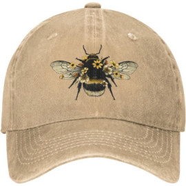 Casquette Abeille en denim Abeille Réaliste