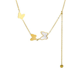 Magnifique Collier Vol de papillons