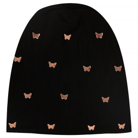 Cute Butterfly Beanie with Metal Charms | Gift for Her 🦋