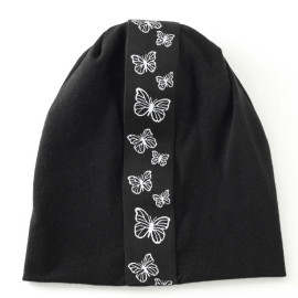 Grands Bonnet Papillons Noir Vol de Papillons