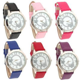Montres-bracelet à Quartz pour femmes - 10 couleurs au choix !