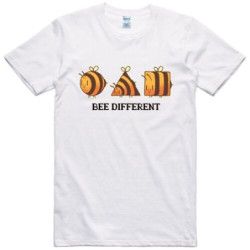 T-Shirt Abeille "Soyez Différents - Bee Different"