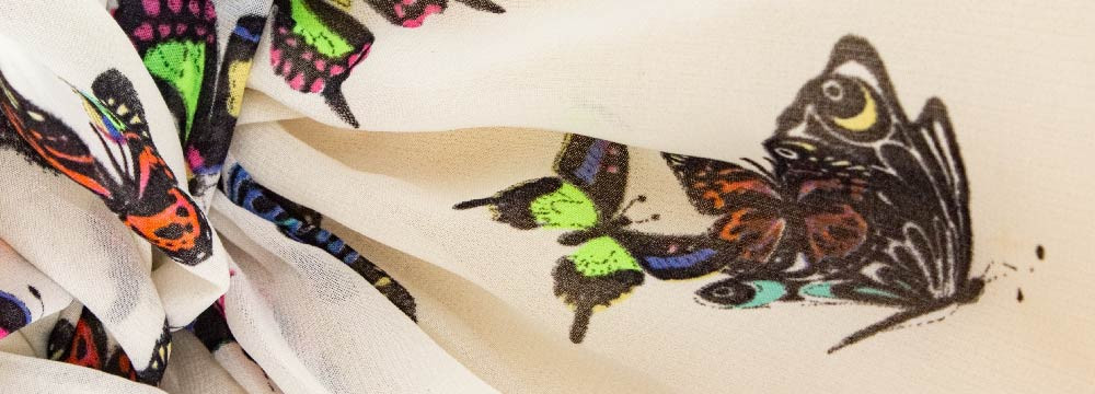 Butterfly patch, nature sew-on emblem and personalisation