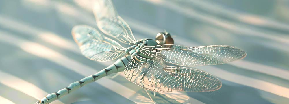 Dragonfly ring, nature band and elegant gift idea