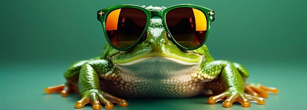 Frog t-shirt, nature clothing and original gift