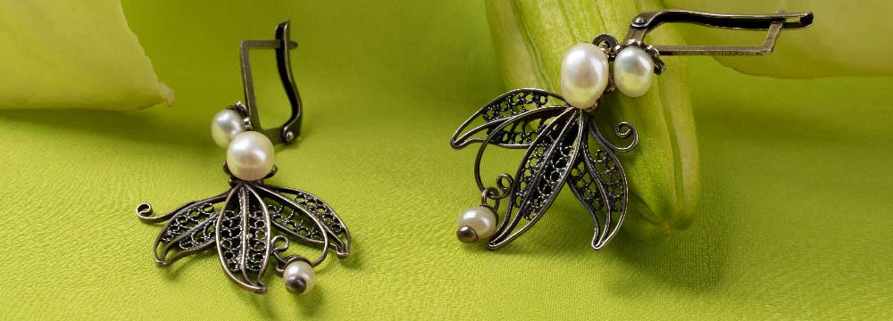 Scarab earrings, Egyptian jewellery and gift idea
