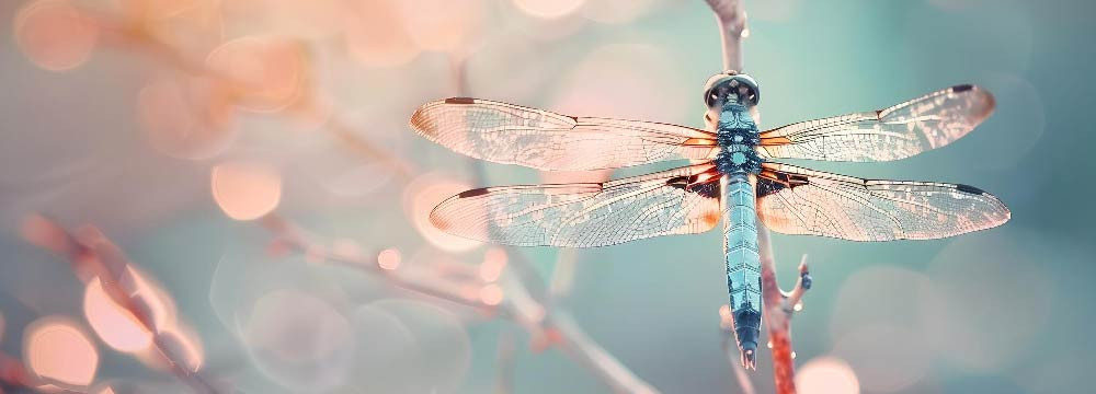 Dragonfly watch, nature accessory for the wrist and gift idea
