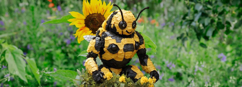 Bee mascot, life-size costume for events