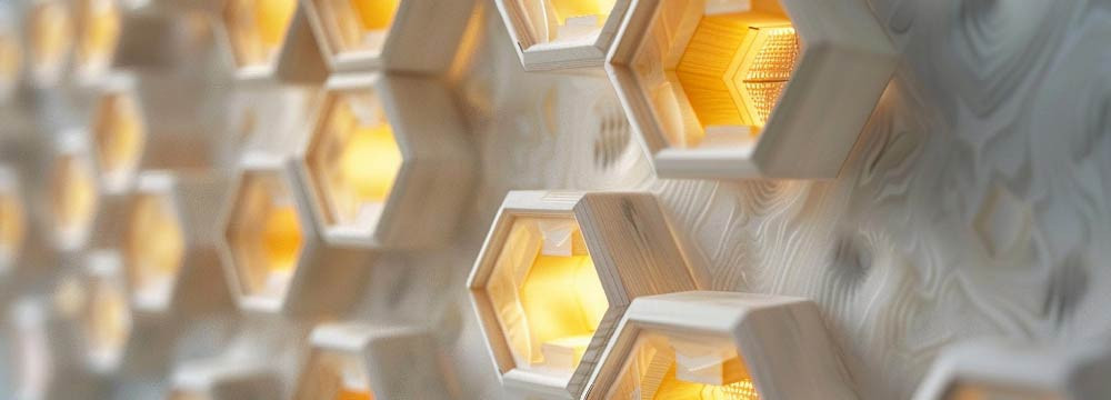 Bee decoration, nature decor objects for the home