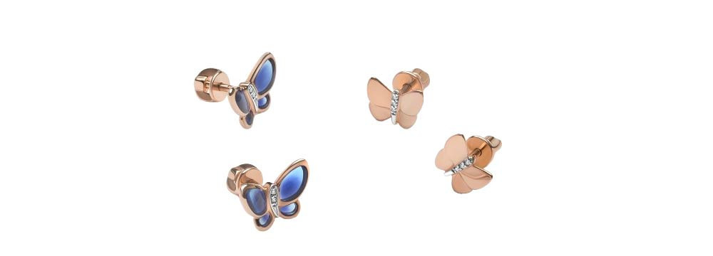 Butterfly earrings, nature jewellery and gift idea