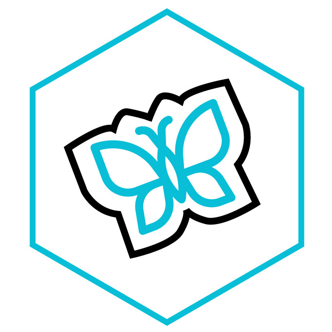category icon Butterfly Sticker Decal