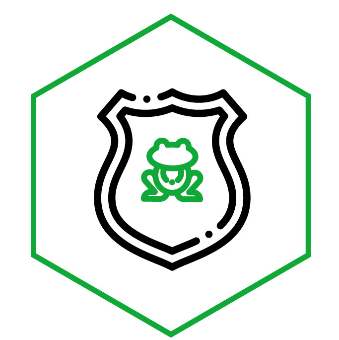 category icon Frog Patches & Badges