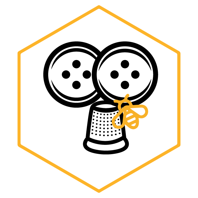 category icon Bee Button and Small Haberdashery